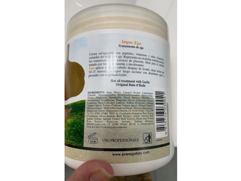 Ever Ego Italy Garlic Mask, 33.8 fl oz/1000 mL