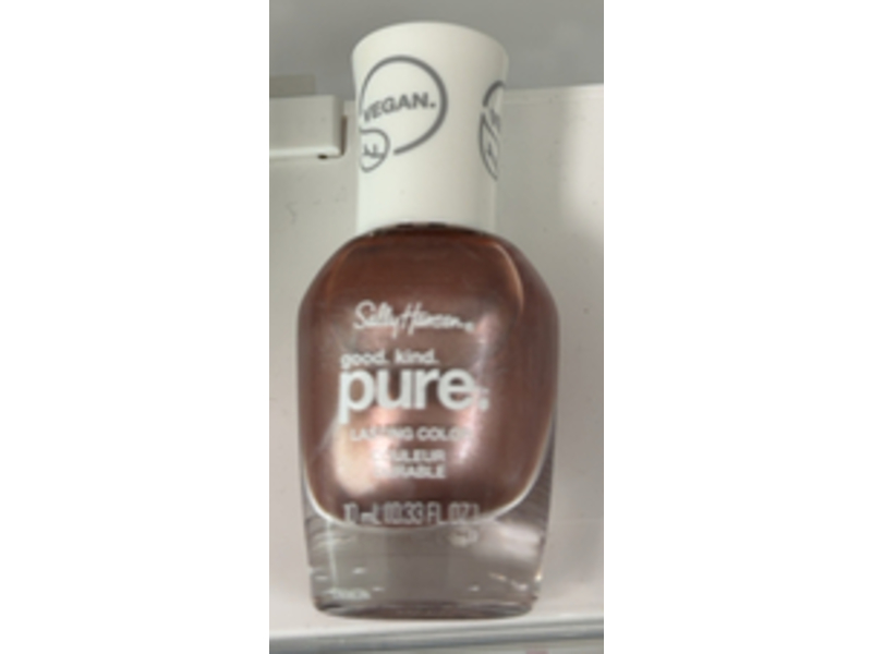 Sally Hansen Good. Kind. Pure Lasting Color, 156 Raisin The Bar, 0.33 fl oz/10 mL