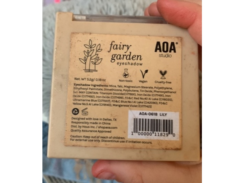 Aoa Studio Fairy Garden Eyeshadow, 0.18 fl oz/5.2 g