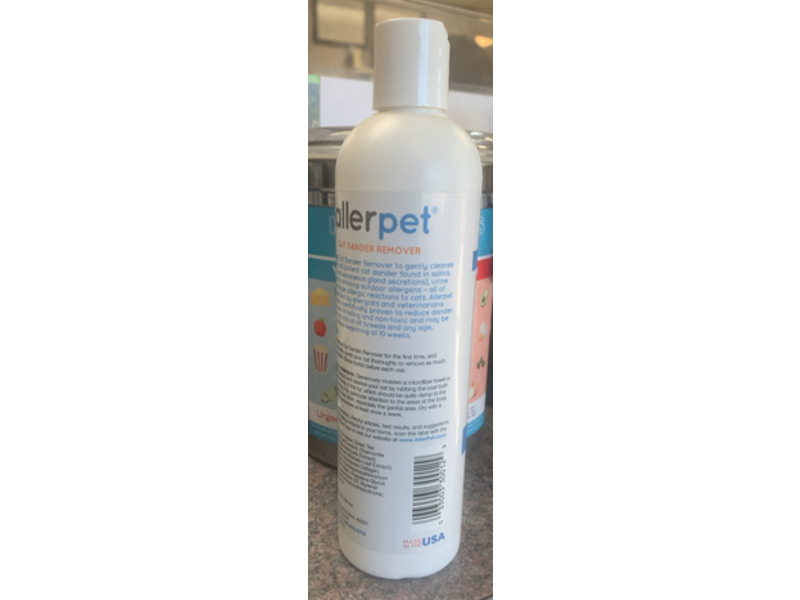 Allerpet Cat Dander Remover, 12 fl oz/355 mL