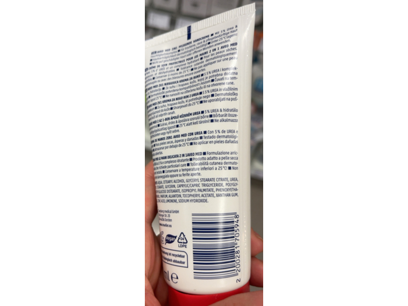 Aveo 2 In 1 Pflegende Handcreme, Mit Urea & Feuchtigkeitskomplex, 100 mL