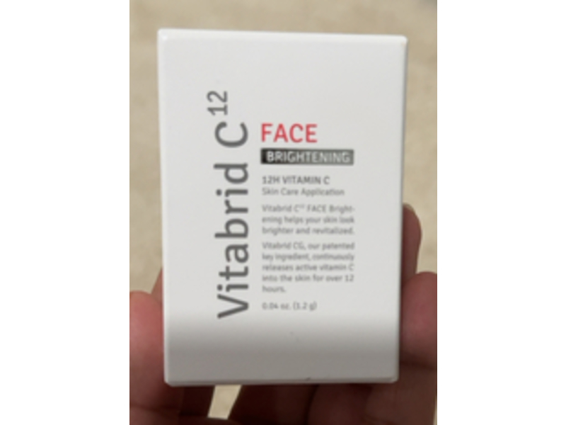Vitabrid C¹² Face Brightening, 0.04 oz/1.2 g