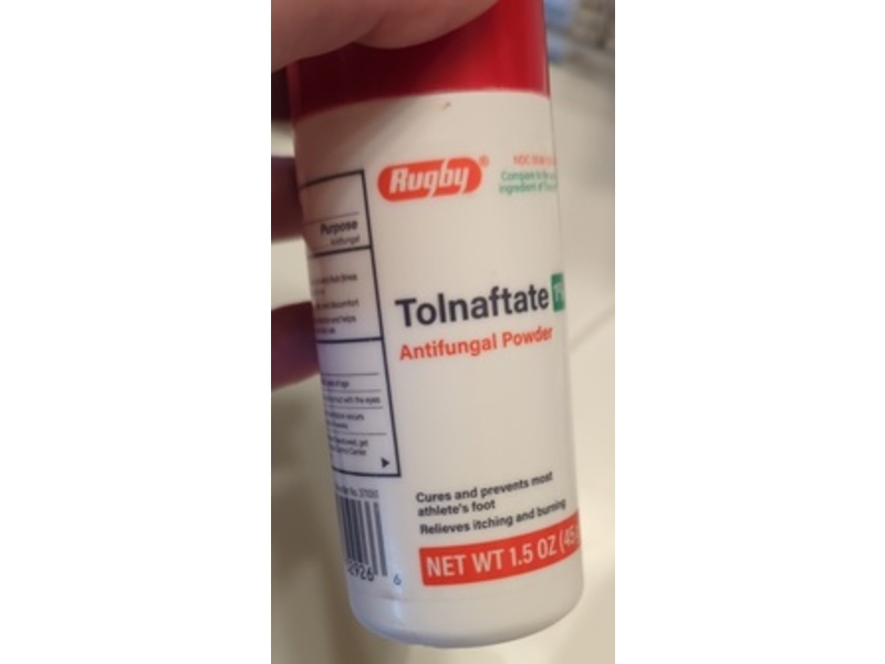 Rugby Tolnaftate 1% Antifungal Powder, 1.5 oz/45 g