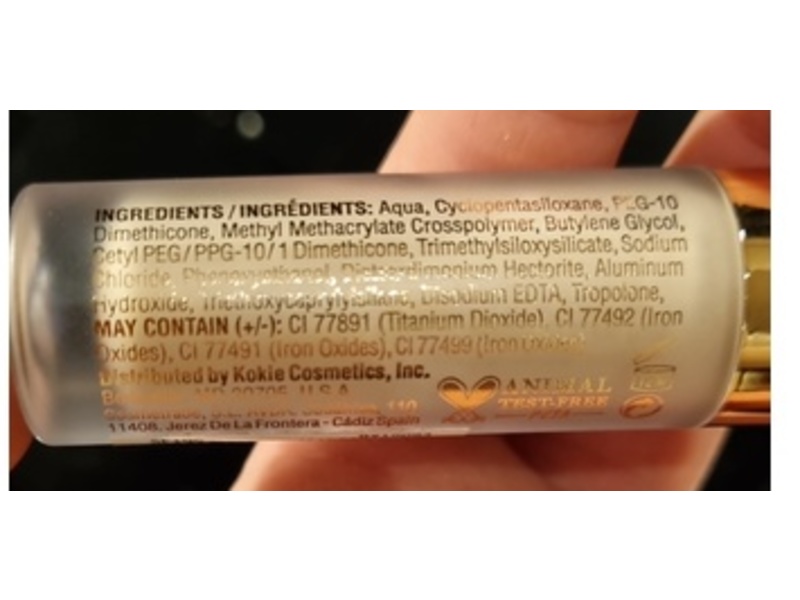 Kokie Doubletime Full Cover Concealer, 106 Light Neutral, 0.21 fl oz/6 mL