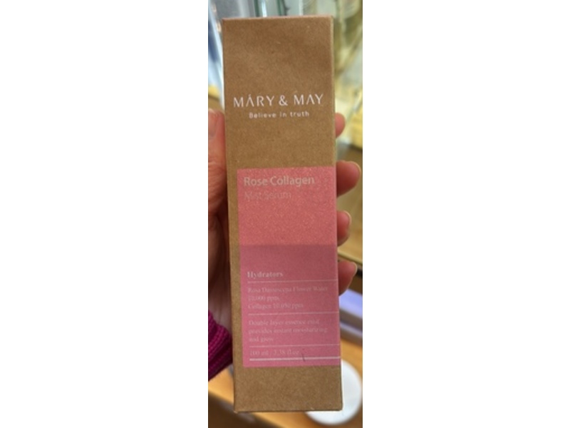 Mary&May Rose Collagen Mist Serum, 3.38 fl oz/100 mL