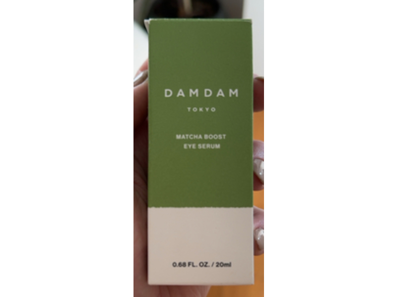 Dam Dam Tokyo Matcha Boost Eye Serum, 0.68 fl oz/20 mL