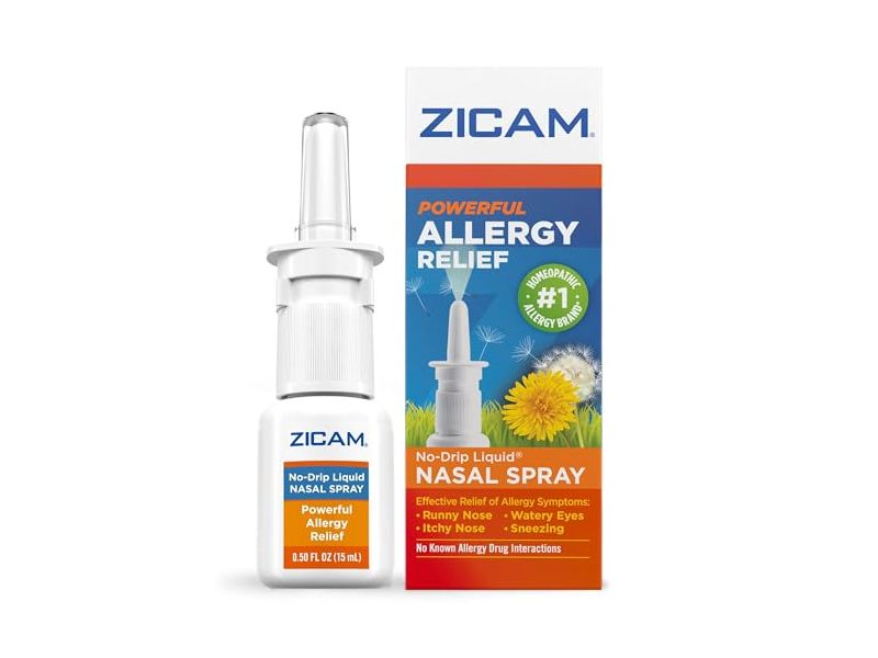 Zicam Allergy Relief No-Drip Liquid Nasal Spray, 0.50 fl oz/15 mL