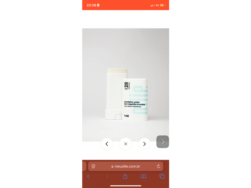 Meuollie Colorless Sunscreen Stick, SPF 95, 14 g