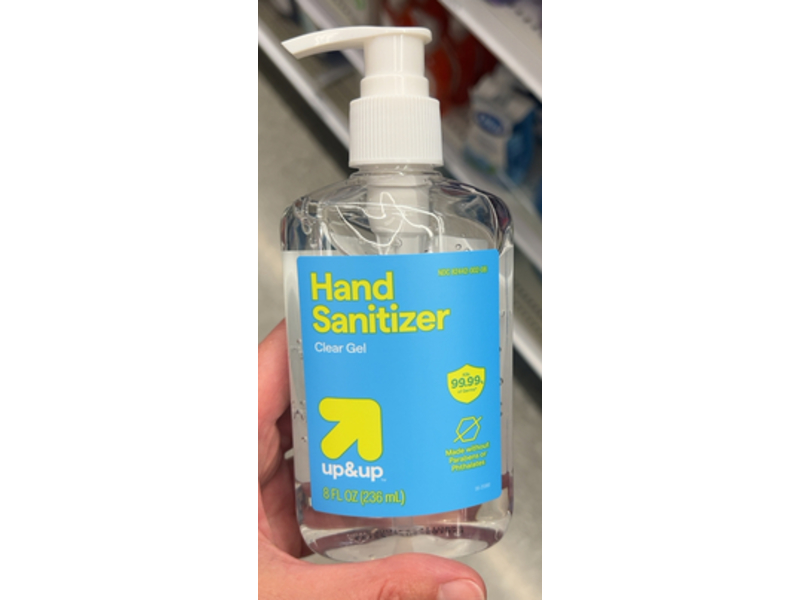 Up & Up Clear Gel Hand Sanitizer, 8 fl oz/236 mL