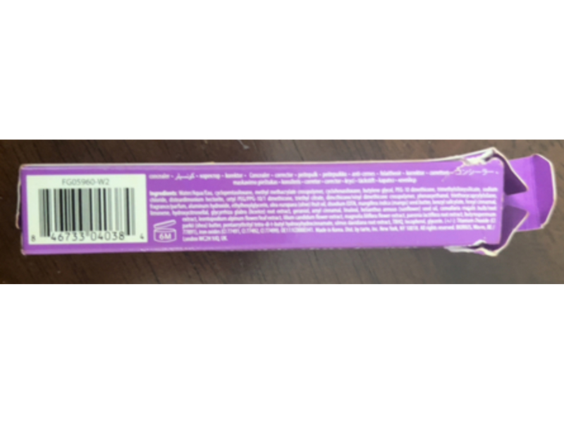 Tarte Shape Tape Contour Concealer, 36S Medium-Tan Sand, 0.0338 fl oz/1 mL