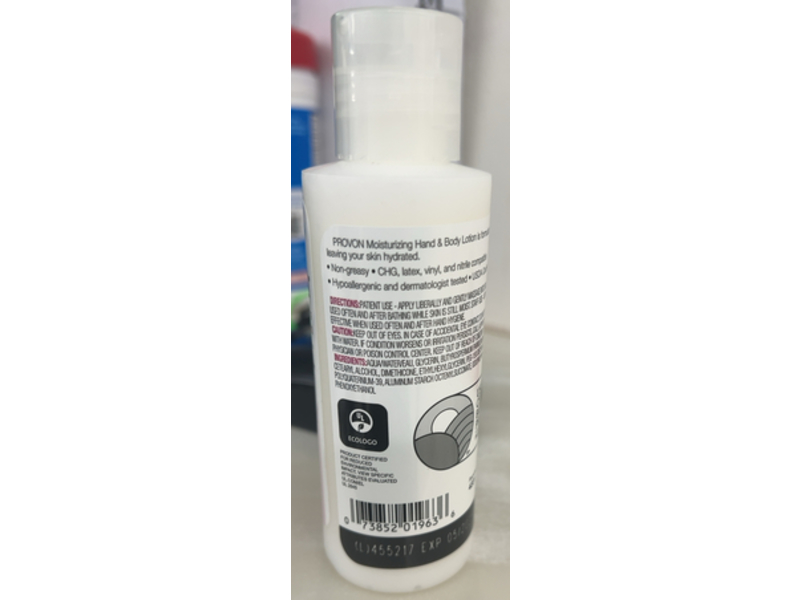 Provon Moisturizing Hand & Body Lotion, 4 fl oz/118 mL
