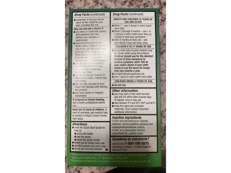 Up&Up Allergy Relief Nasal Spray, 0.62 fl oz/18.2 mL