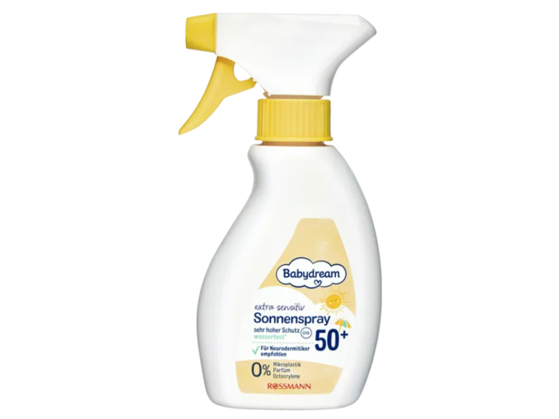 Rossmann Babydream Sunscreen Spray, SPF 50+, 200 mL
