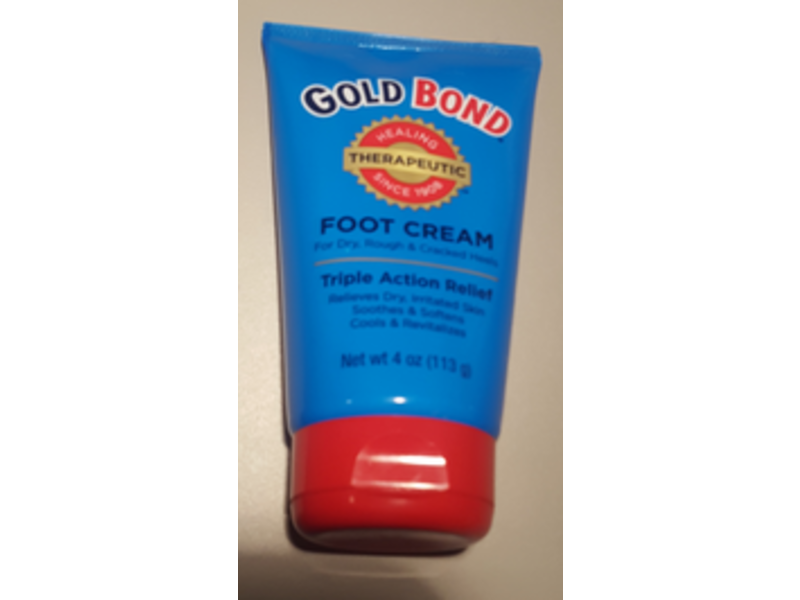 Gold Bond Foot Cream Triple Action Relief, 4 oz/113 g