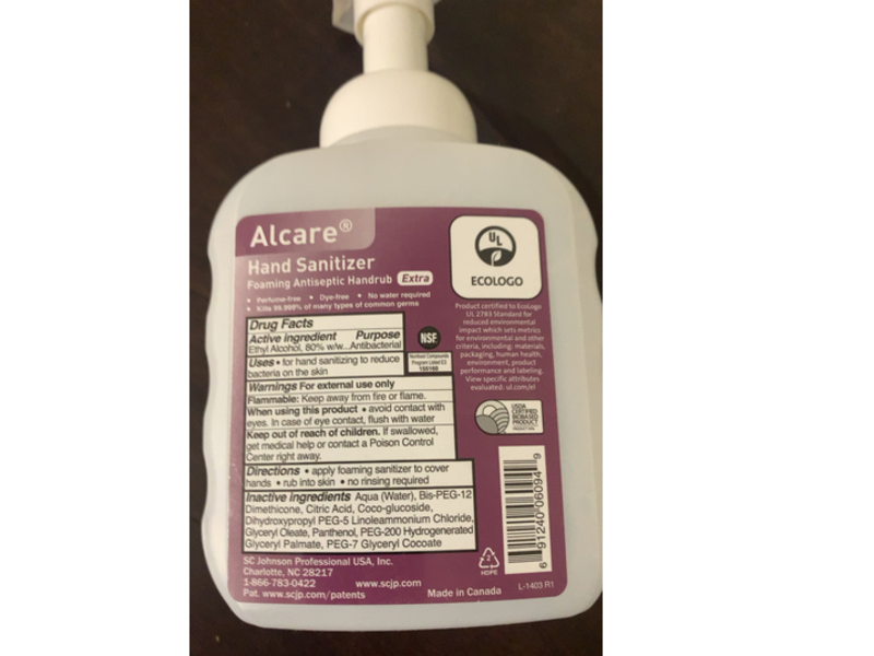 Debmed Alcare Hand Sanitizer, 13.5 fl oz/400 mL