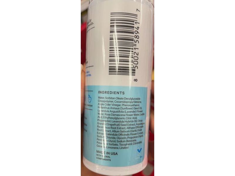 The Honey Pot Company Daily Foaming Wash, Sensitive, 5.51 fl oz/163 mL