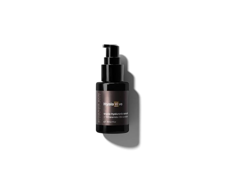 Synergie Skin HyalaVive Triple-Hyaluronic Serum, TriCeramide, B12 Complex, 1 fl oz/30 mL
