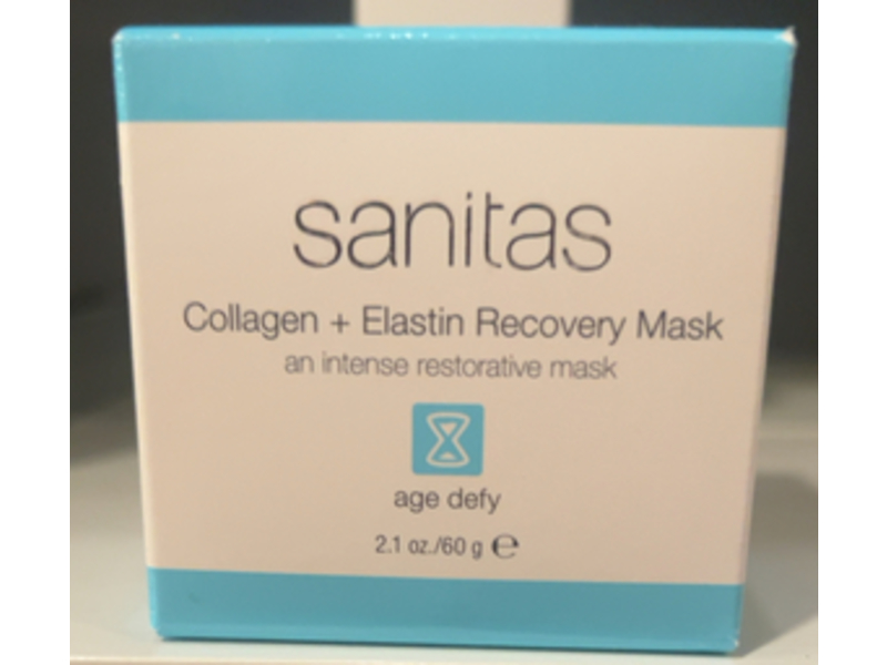 Sanitas Collagen + Elastin Recovery Mask, 2.1 oz/60 g