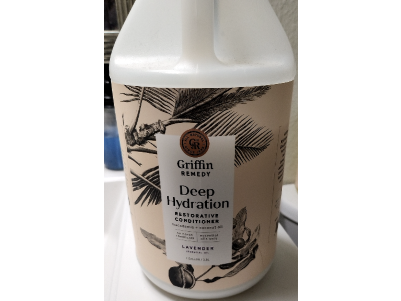 Griffin Remedy Deep Hydration Restorative Conditioner, Lavender, 3.0 L