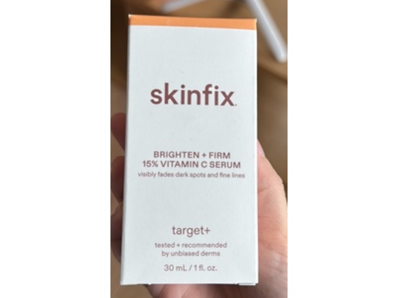 Skinfix Brighten+Firm 15% Vitamin C Serum, 1 fl oz/30 mL