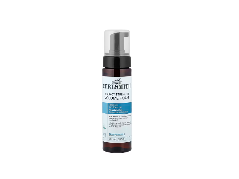 Curlsmith Bouncy Strength Volume Foam, 7 fl oz/207 mL