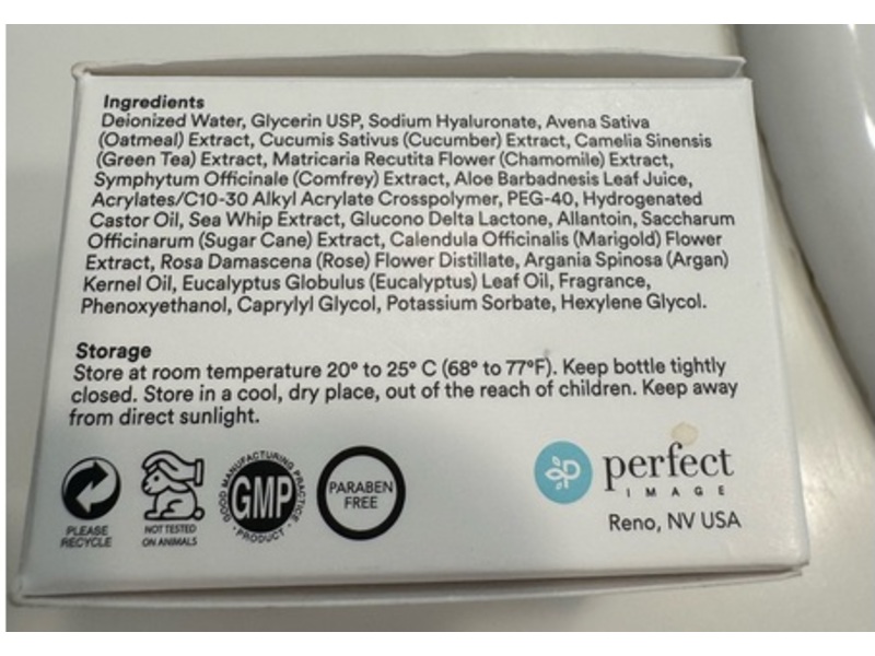 Via Sea Whip Cucomber Detox Soothing Gel, Replenish, 2 fl oz/60 g