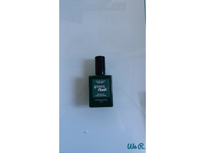 Manucurist Paris Green Flash Led Nail Polish Base Coat, 0.51 fl oz