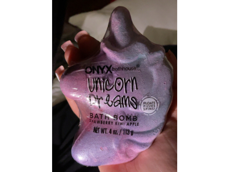 Onyx Bath House Unicorn Dreams Bath Bombs, 4 oz/113 g