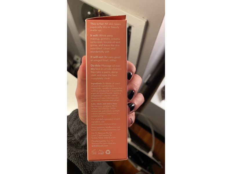 Go-To Fancy Face Nourishing Oil Cleanser, 3.4 fl oz / 100 mL