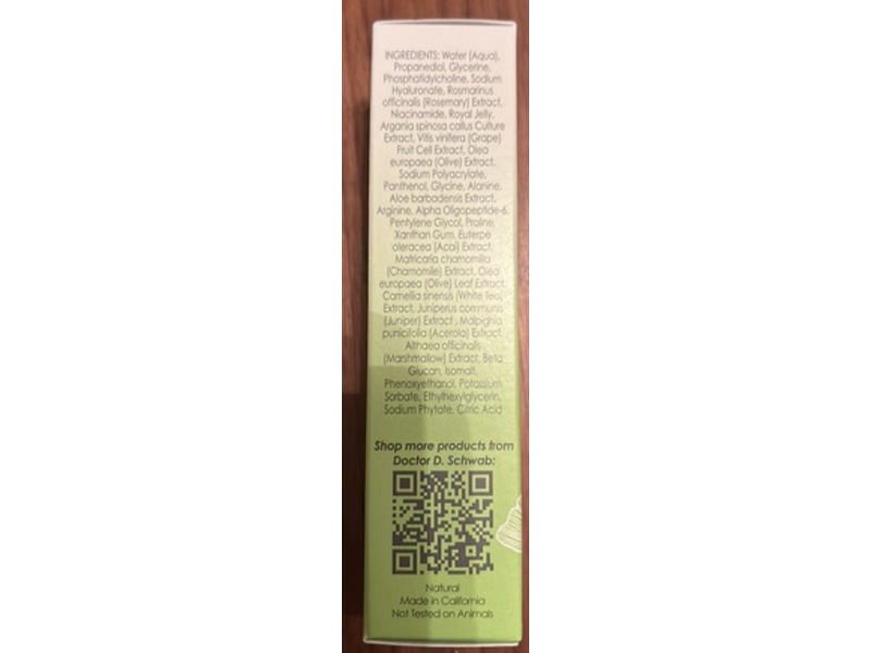 Doctor D, Schwab Alphasomes C-8 Sensitive Skin Serum, 0.5 fl oz/15 mL
