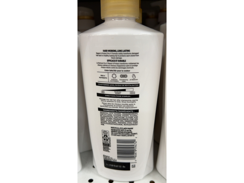 Pantene Repair & Protect Conditioner, Pro-V, 16 fl oz/476 mL