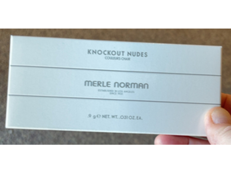 Merle Norman Eye Shadow Palette, Knockout Nudes, 031 oz/9 g