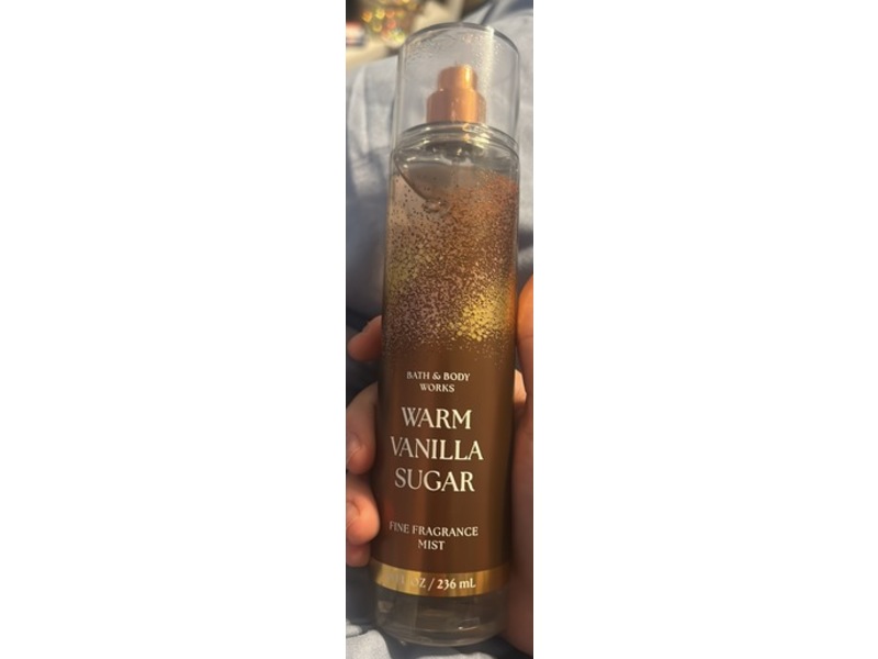 Bath & Body Works Warm Vanilla Sugar Fine Fragrance Mist, 8 fl oz/236 mL
