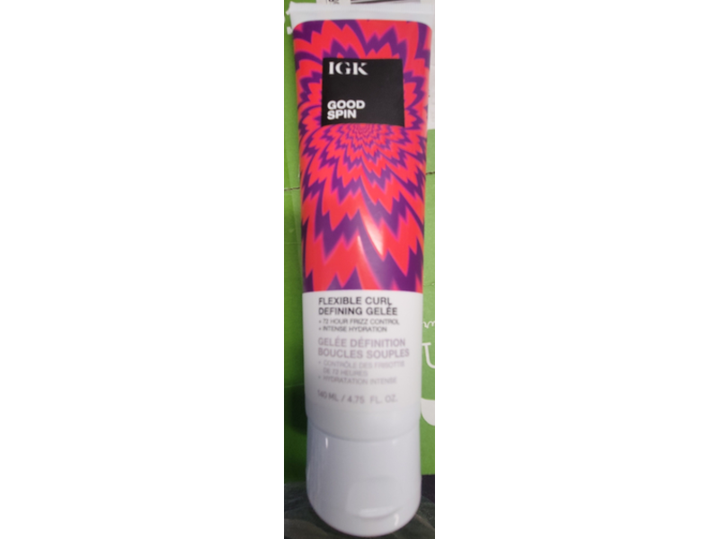 Igk Good Spin Flexible Curl Defining Gelee, 4.75 fl oz/140 mL