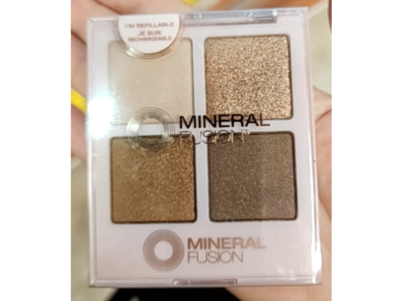 Mineral Fusion Eyeshadow Palette, Soiree, 0.25 oz