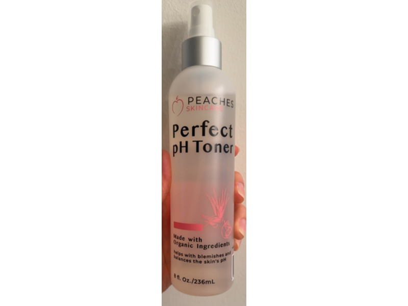 Peaches Skin Care Perfect Ph Toner, 8 fl oz/236 mL