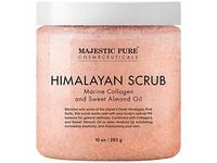 Majestic Pure Himalayan Scrub, Marine Collagen and Sweet Almond Oil, 10 oz/283 g - thumbnail 1