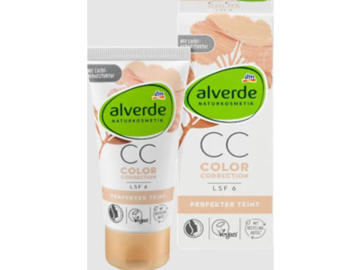 Dm Alverde CC Color Correction Teint, 1 fl oz/30 mL