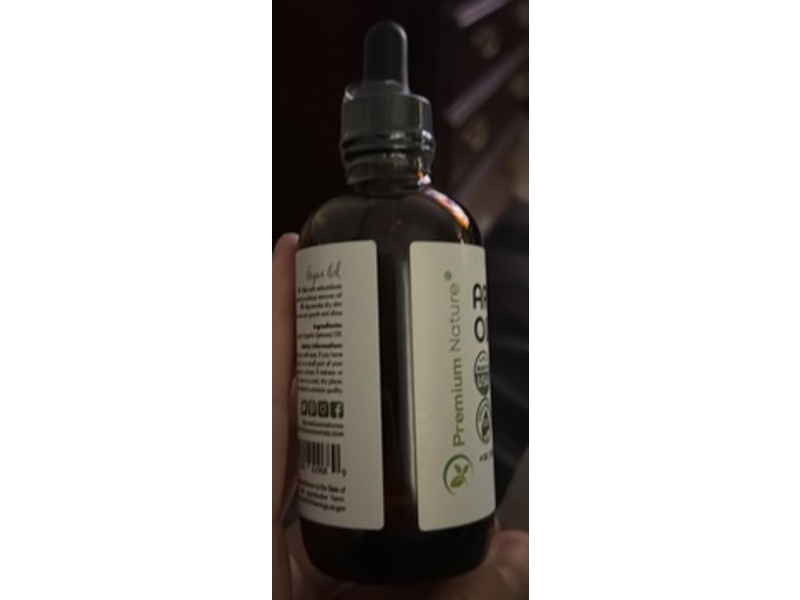 Premium Nature Argan Oil, 4 oz/118 mL