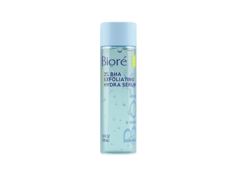 Biore 2% BHA Exfoliating Hydra Serum Pore Refining, 4 fl oz/118 mL