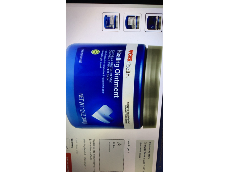 Cvs Health Healing Ointment, 12 oz/340 g
