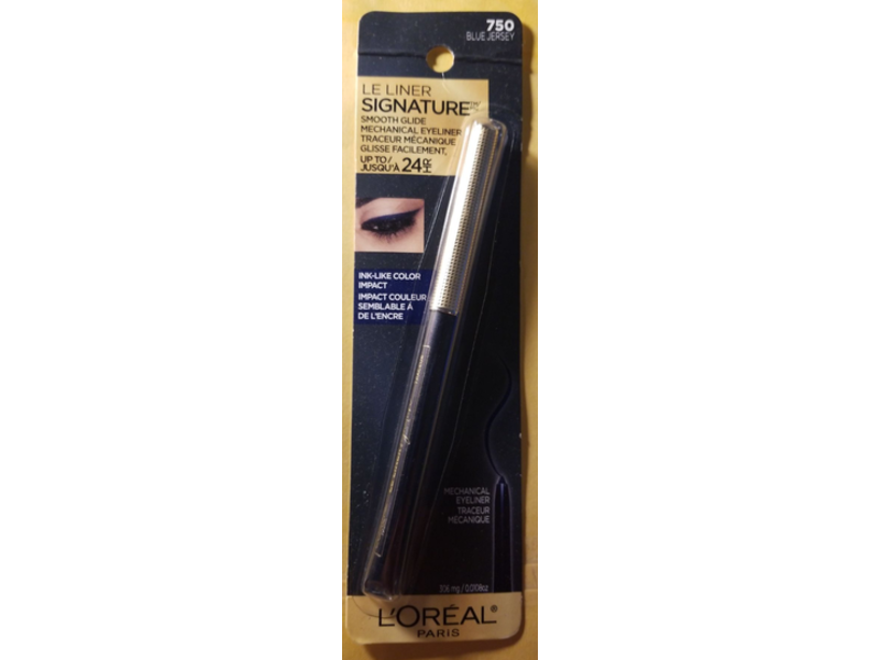 L'Oreal Paris Makeup Le Liner Signature Mechanical Eyeliner, Blue Jersey, 0.0108 oz