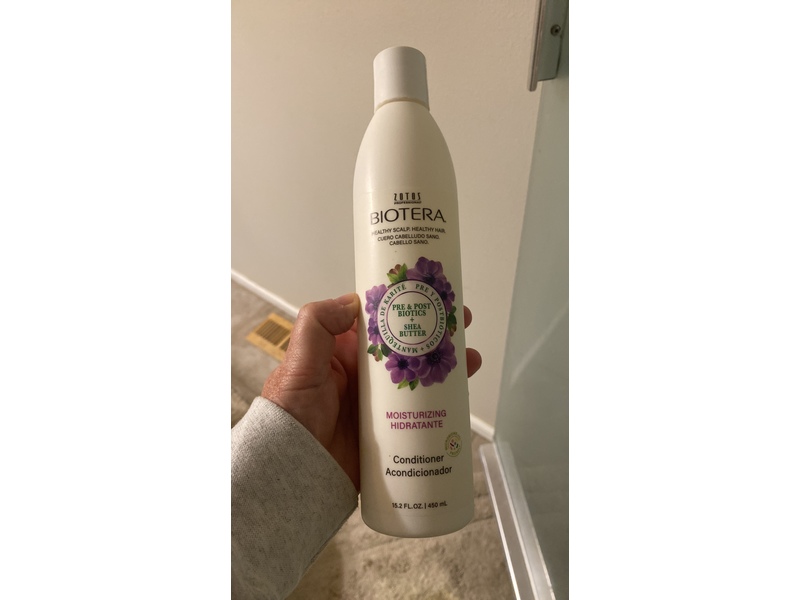 Biotera Moisturizing Hidratante Shampoo, Shea Butter, 15.2 fl oz/450 mL