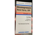 Desmopressin Nasal Spray Solution USP 0.01%, 5 mL Apotex Corp (RX) - thumbnail 2