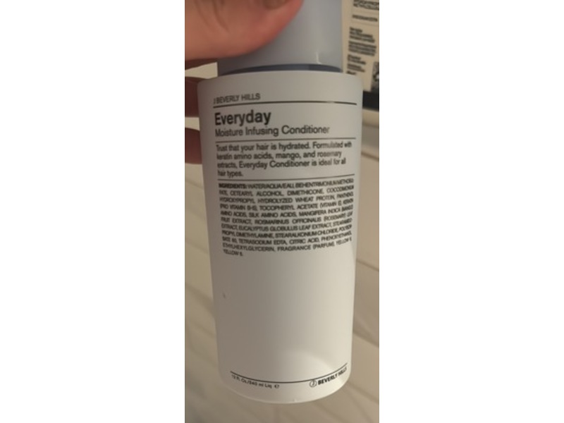 J Beverly Hills Moisture Infusing Conditioner, Everyday, 12 fl oz/340 mL