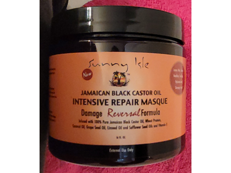 Sunny Isle Jamaican Black Castor Oil Intensive Repair Masque, 16 fl oz