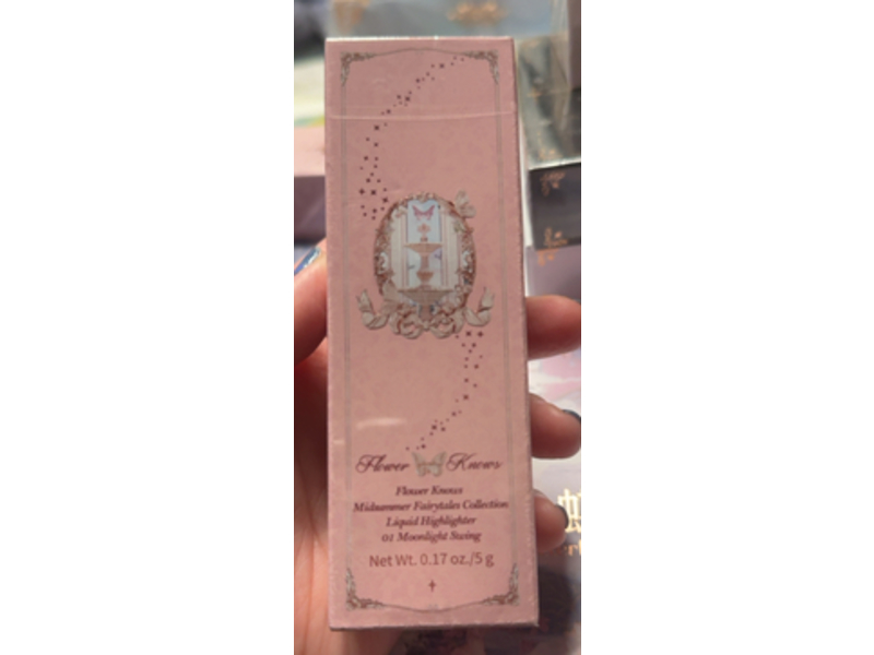 Flower Knows Midsummer Fairytales Liquid Highlighter, 01 Moonlight Swing, 0.17 oz//5 g