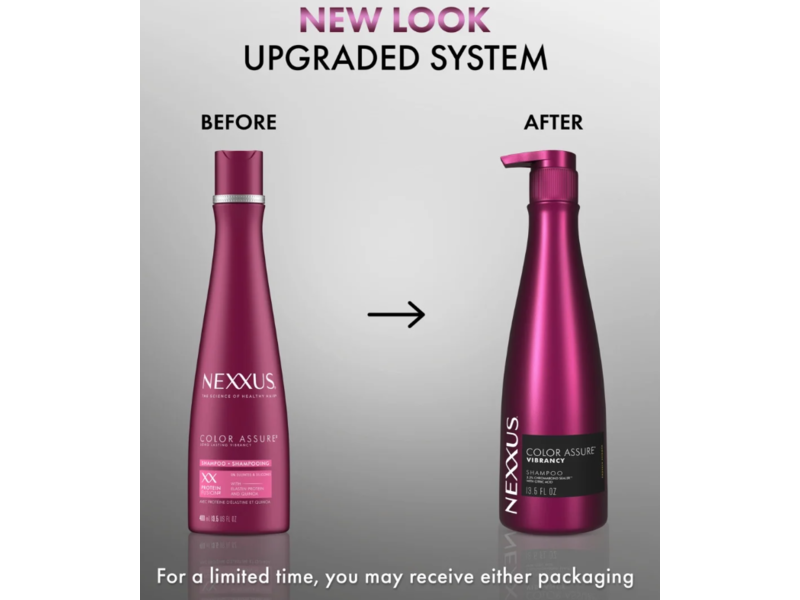Nexxus Color Assure Vibrancy Shampoo, 13.5 fl oz/400 mL