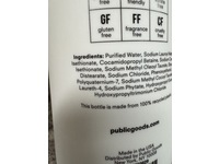 Public Goods Shampoo, Fragrance Free, 12 fl oz - thumbnail 3