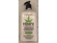 Hempz Herbal Body Moisturizer Lotion, Whipped Vanilla & Coconut Cream, 17 fl oz/500 mL - Image 3